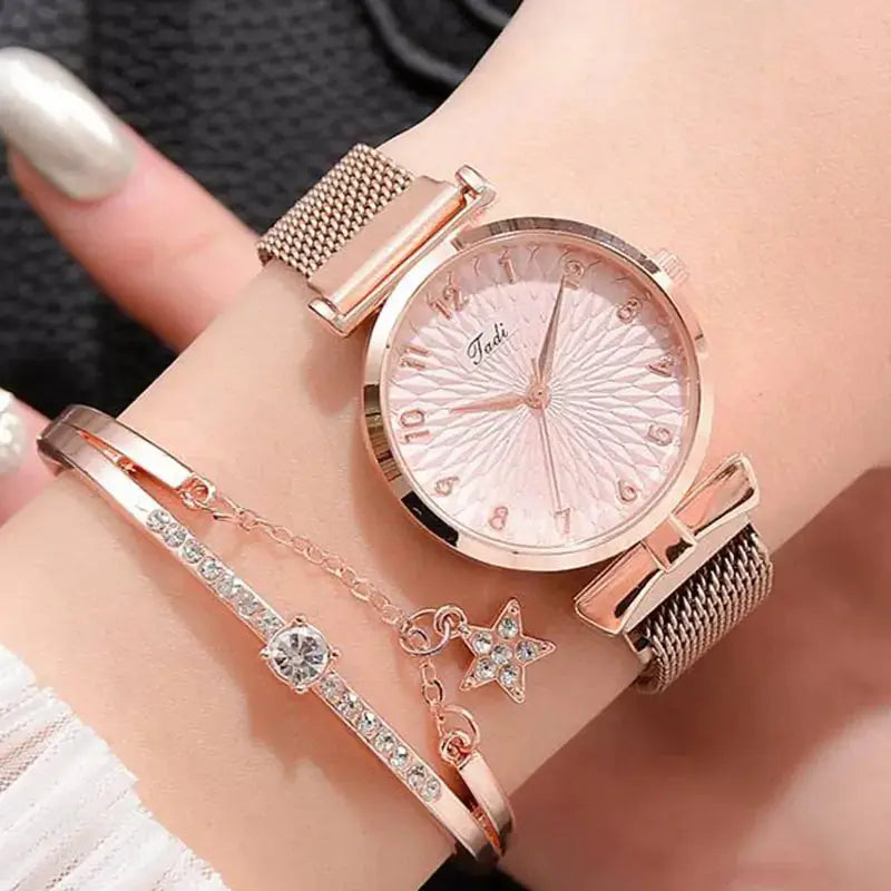 Luxury Magnetic Quartz Bracelet Watches - Image #1